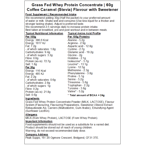 (5kg, Raspberry Ripple) Whey Protein Concentrate 80% - Grass Fed 2
