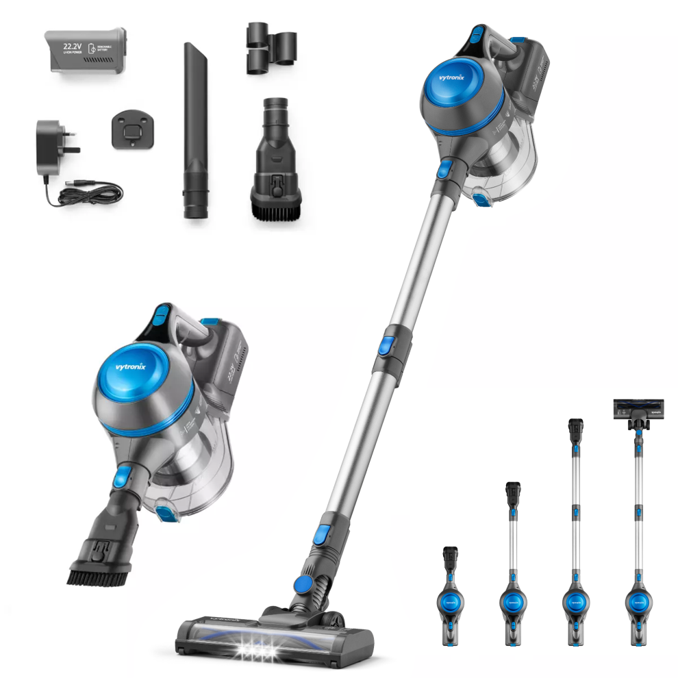 Vytronix EBCV6 Cordless 22.2v 3-in-1 Vacuum Cleaner