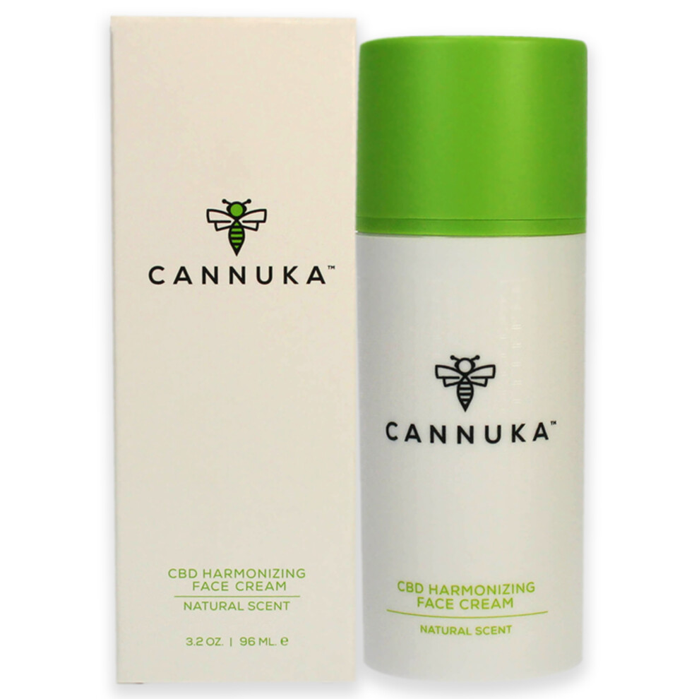 Photos - Cream / Lotion CBD Harmonizing Face Cream - Natural Scent by Cannuka for Unisex - 3.2 oz Cream