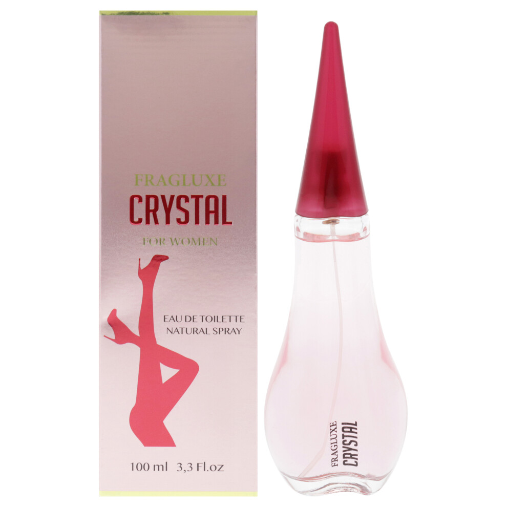 Fragluxe Crystal for Women - 3.3 oz EDT Spray