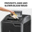 Fellowes Fellowes Electronics Oil Shredder Bottle with Extended Nozzle, Light Amber, Single, 355 ml 2