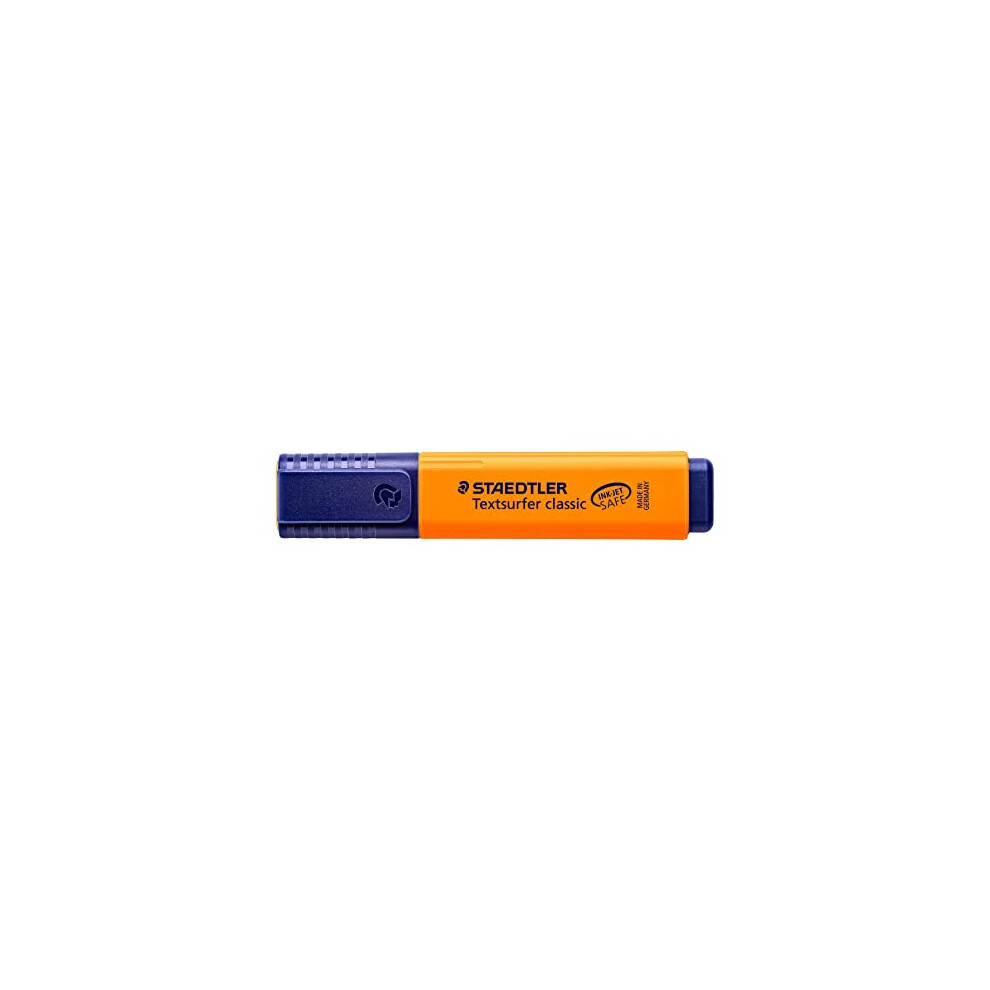 STAEDTLER 364-4 Textsurfer Classic Highlighter - Orange (Box of 10)