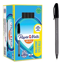Paper Mate InkJoy 100ST Ballpoint Pens | Medium Point (1.0mm) | Black | 50 Count