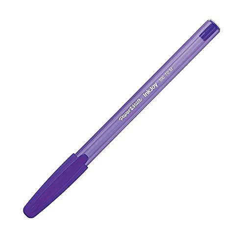 Paper Mate Paper Mate InkJoy 100ST Ballpoint Pen | Medium Point (1.0mm) | Violet | 12 Count 1