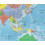 Swiftmaps 92cm x 61cm Laminated World Premier Wall Map Mural Poster A1 4