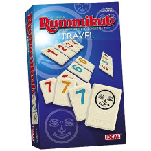 IDEAL | Rummikub Travel game: Brings people together | Family Strategy Games | For 2-4 Players | Ages 7+