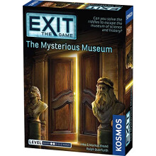 Thames & Kosmos - EXIT: The Mysterious Museum - Level: 2/5 - Unique Escape Room Game - 1-4 Players - Puzzle Solving Strategy Board Games for Adults &