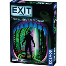 Thames & Kosmos - EXIT: The Haunted Roller Coaster - Level: 2/5 - Unique Escape Room Game - 1-4 Players - Puzzle Solving Strategy Board Games for