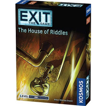 Thames & Kosmos - EXIT: The House of Riddles - Level: 2/5 - Unique Escape Room Game - 1-4 Players - Puzzle Solving Strategy Board Games for Adults &