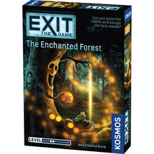 Thames & Kosmos - EXIT: The Enchanted Forest - Level: 2/5 - Unique Escape Room Game - 1-4 Players - Puzzle Solving Strategy Board Games for Adults &