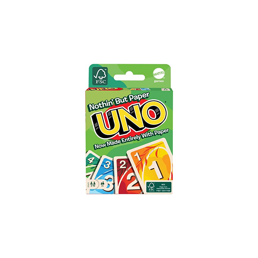 Mattel Games UNO Nothing But Paper