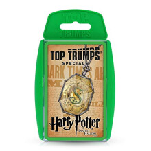 Top Trumps Harry Potter and the Deathly Hallows Part 1 Specials Card Game, play with Harry, Ron, Hermione, Dumbledore, Hagrid and Voldemort, gift and