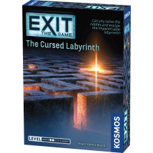Thames & Kosmos EXIT: The Cursed Labyrinth, Escape Room Card Game, Family Games for Game Night, Board Games for Adults and Kids, For 1 to 4 Players,