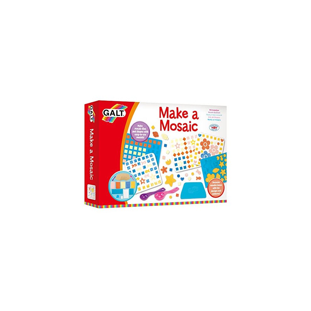 Galt, Make a Mosaic, Mosaic Kits For Children, Ages 5 Years Plus