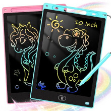 KTEBO Drawing Pad for Kids 10in 2 Pack, LCD Writing Tablet for Kids Travel Games Activity Packs, Kids Toddlers Learning Board Toys Stocking Stuffers