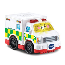 VTech Toot-Toot Drivers Ambulance, Toy Car for 1 Year Old, Pretend Play with Lights & Sounds, Interactive Toddlers Toy for 12 Months, 2, 3, 4 +,