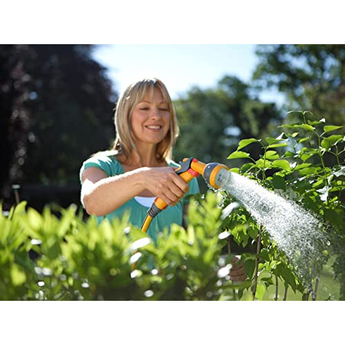 Hozelock HOZELOCK - Multi-Jet Spray Gun : Ideal for Daily Use, Multi-tasking Spray Gun, Locking Function and Flow Control, 5 Spray Patterns: Cone, Jet, Fast 2