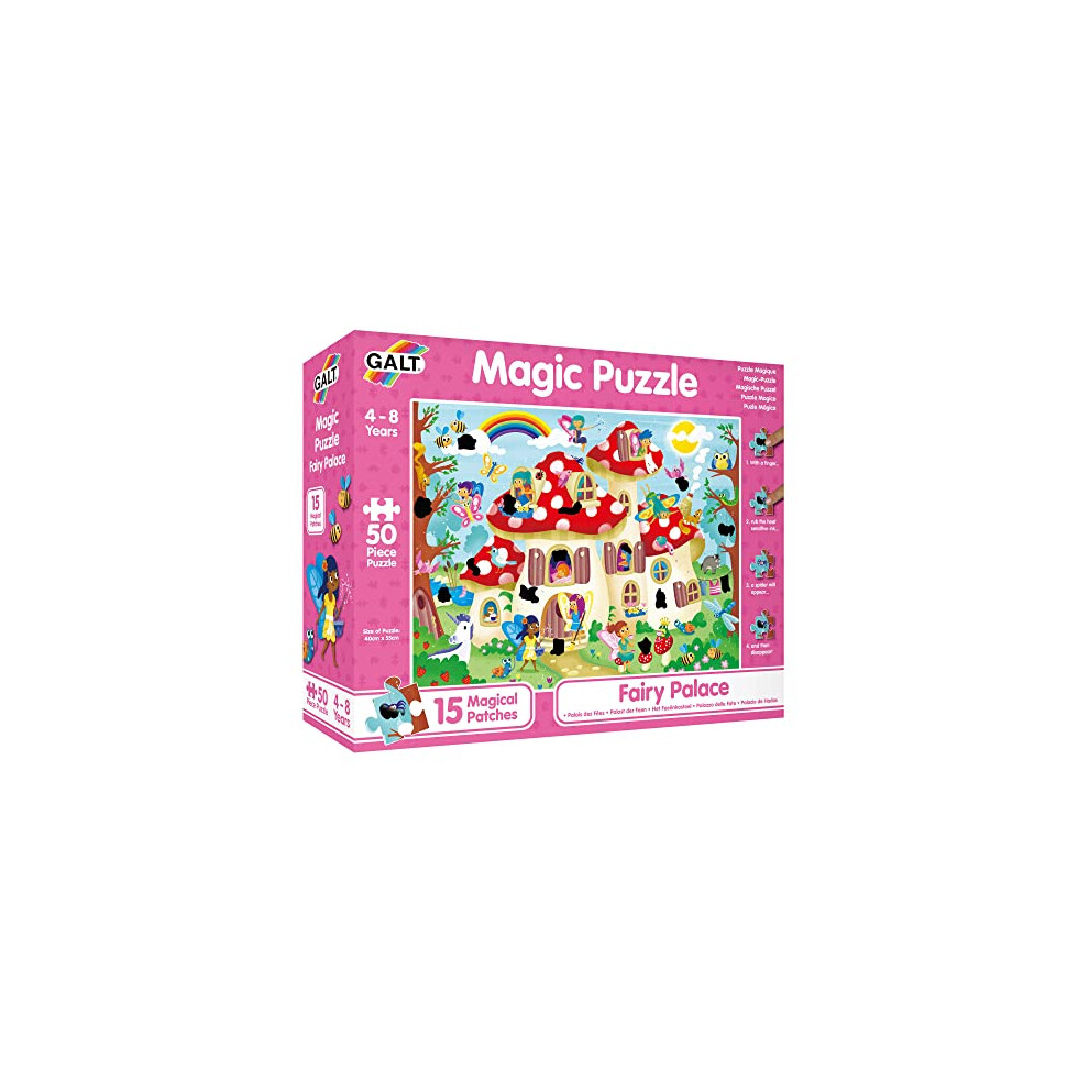 Galt Toys, Magic Puzzle - Fairy Palace, Magic Jigsaw Puzzle, Ages 4 Years Plus