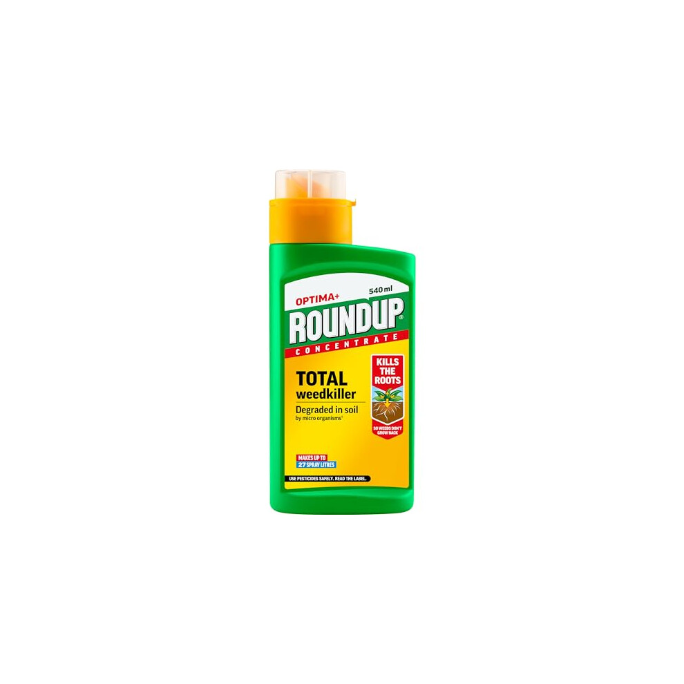 Roundup Optima+ Total Weedkiller, Concentrate, 280 Ml