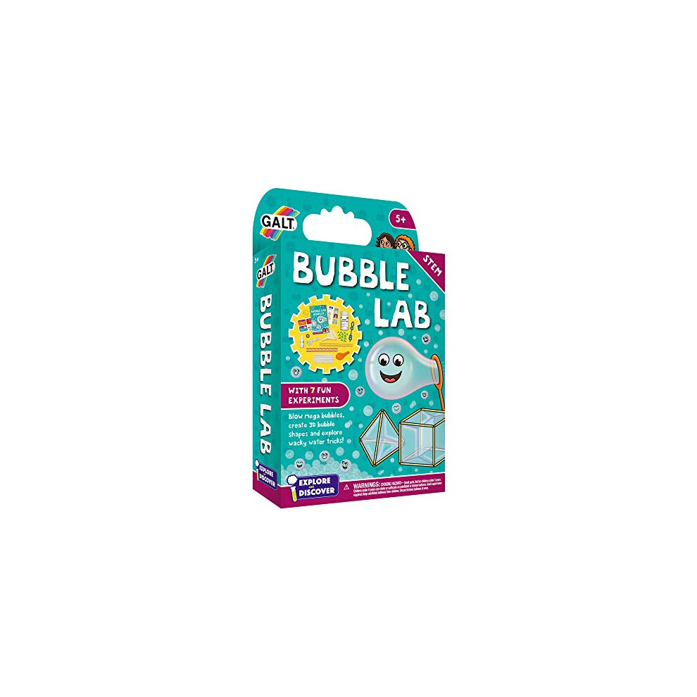 Galt Toys, Bubble Lab, Science Kit for Kids, Ages 5 Years Plus