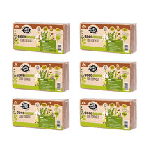 Coco & Coir 6 x 650g Organic Peat Free Compost Coco Soil. Reptile, Turtle Vivarium Substrate - Coco Grow (54L)