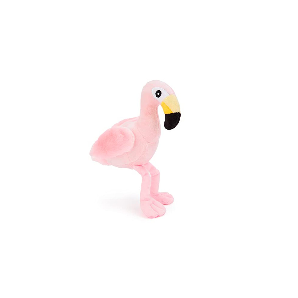 Zappi Co Children's Soft Cuddly Plush Toy Animal - Perfect Perfect Soft Snuggly Playtime Companions For Children (12-15Cm /5-6") (Flamingo)