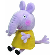 TY 46173 Peppa Pig Plush Emily Elephant, Multicolored, 6"