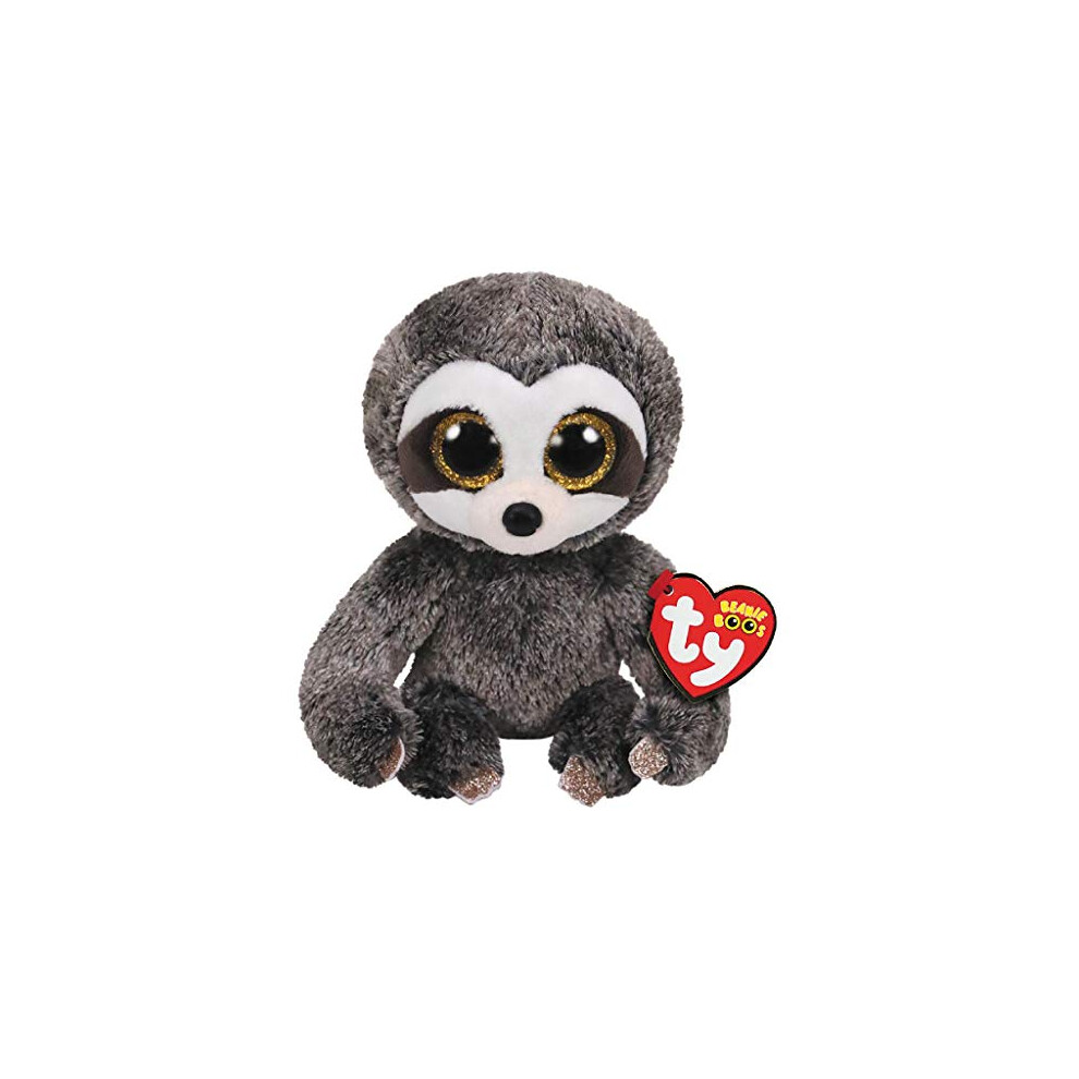 TY 36215 Dangler Sloth Beanie Boo 15cm, Multicolored