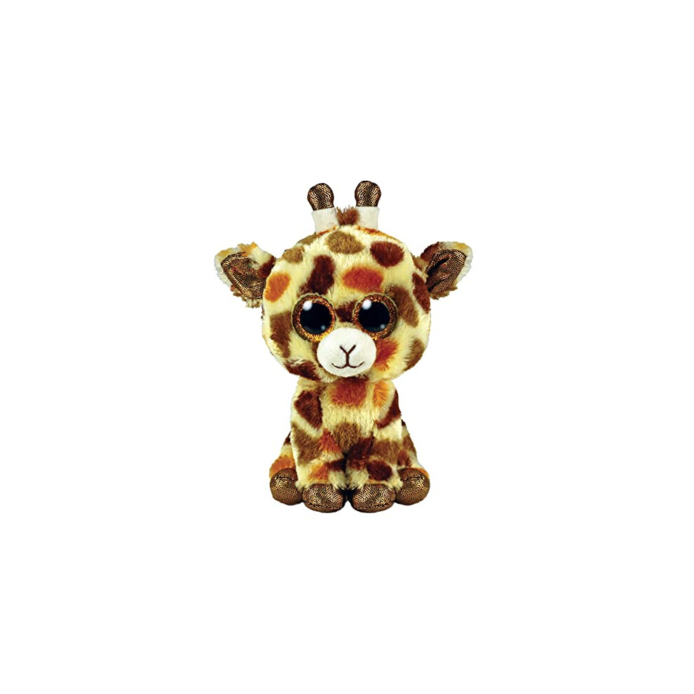 TY Toys Beanie Boo Giraffe Stilts - 15 CM, Brown (2009290)