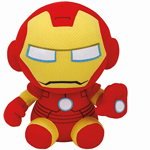 Ty TY 41190 Avengers Iron Man Marvel-Beanie, Multicolored, Regular