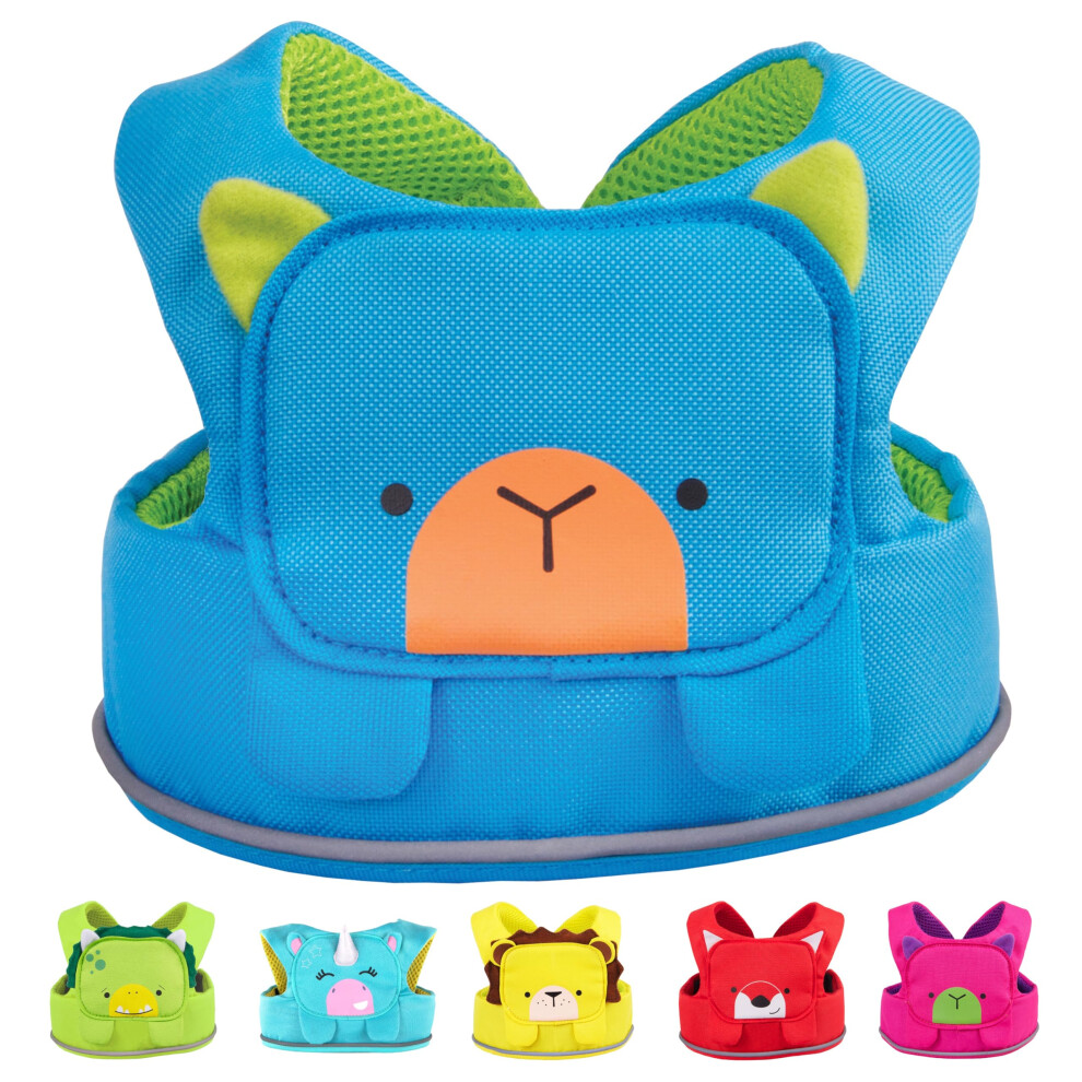 Trunki ToddlePak - Fuss Free Baby Walking Reins and Toddler Safety Harness ? Bert Bear (Blue)