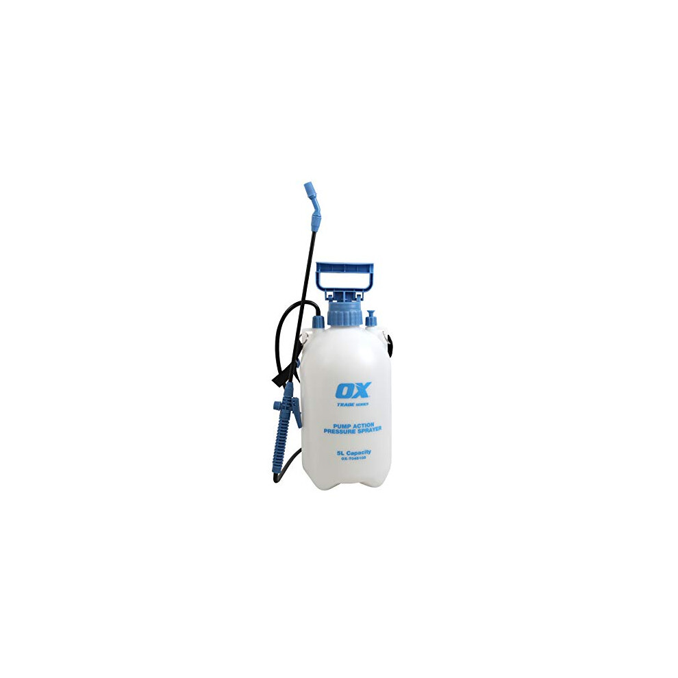 OX OX-T045105 Pump Action Pressure Sprayer - 5 Litre