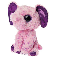 Ty Eva Elephant Beanie Boos 6" | Beanie Baby Soft Plush Toy | Collectible Cuddly Stuffed Teddy