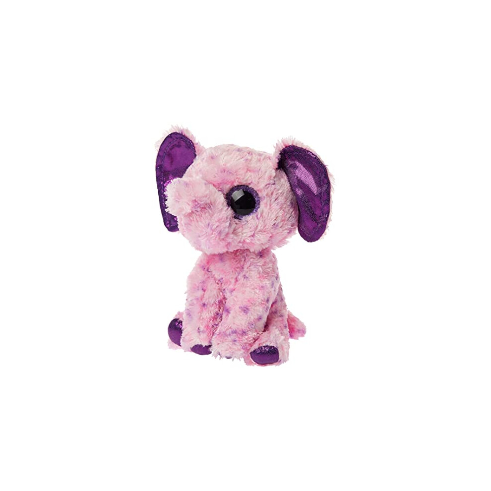 Ty Eva Elephant Beanie Boos 6" | Beanie Baby Soft Plush Toy | Collectible Cuddly Stuffed Teddy