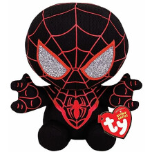 TY 41160 Toys Miles Morales Spiderman-Marvel-Beanie, Multicolored, Regular