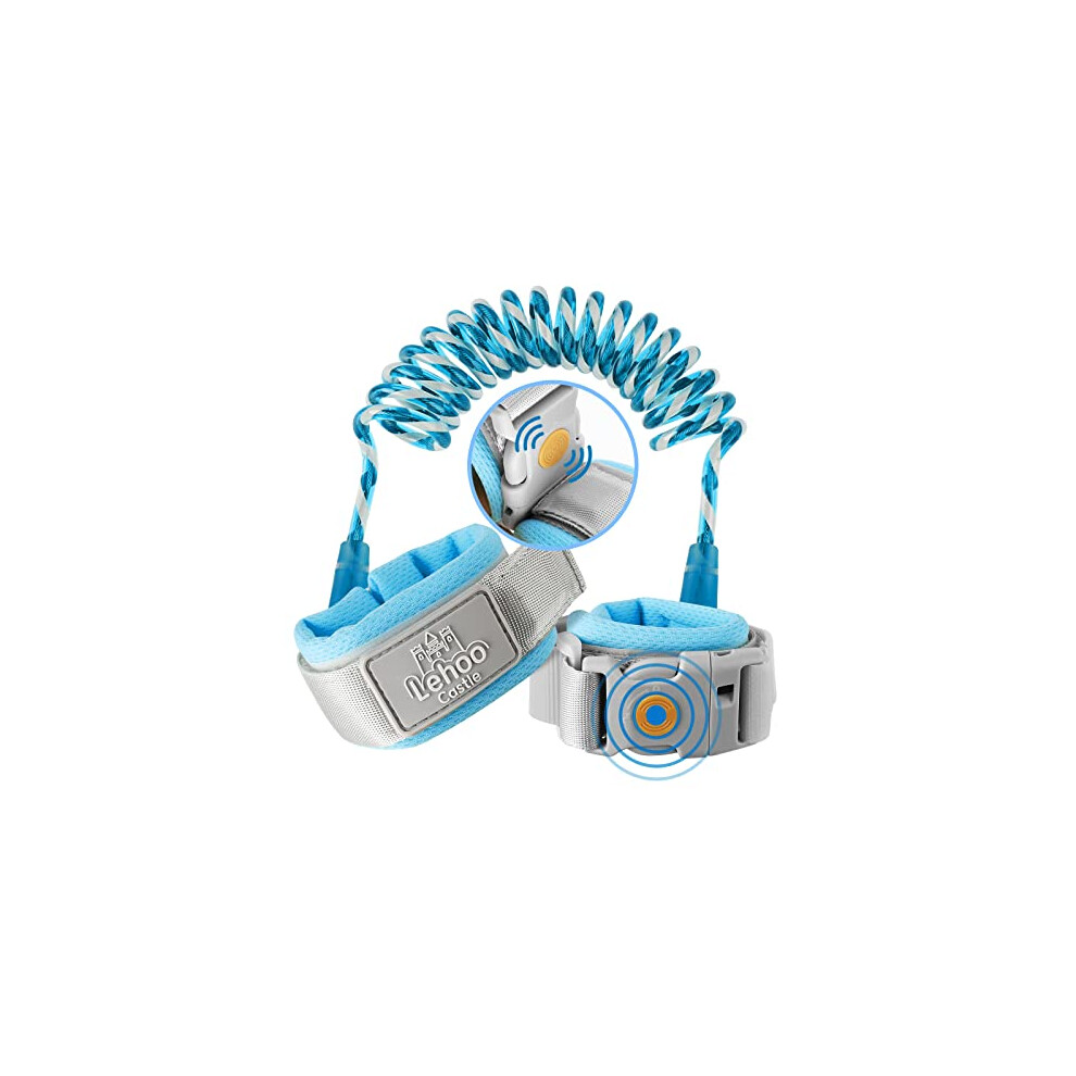 Wrist Reins For Toddlers, 1.5M Child Wrist Strap Safety With Induction Lock, Anti Lost Wrist Link Toddler, Toddler Reins For Lehoo Castle
