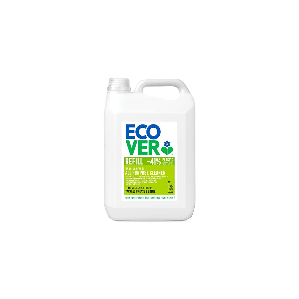 Ecover All Purpose Cleaner Lemongrass & Ginger Refill, 5L