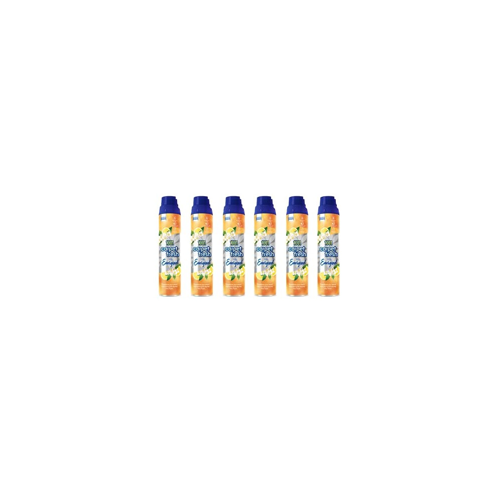 1001 Carpet Fresh Energised? Pack Of 6