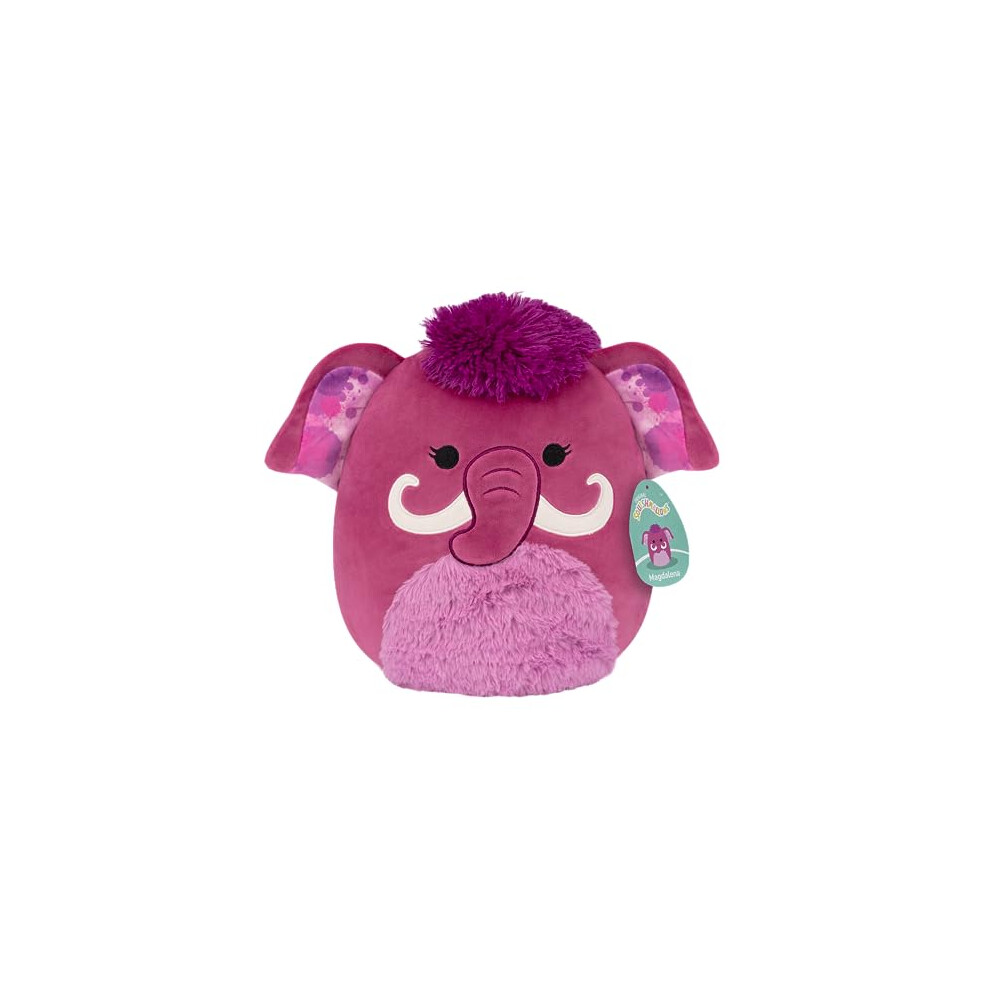 Squishmallows SQCR04576 12" Magenta, Magdalena-Woolly Mammoth