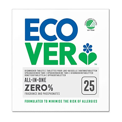 Ecover Ecover Zero Dishwasher Tablets, 25 each