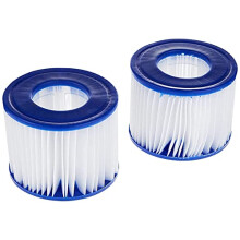Bestway Lay-Z-Spa Hot Tub Filter Cartridge VI for All Lay-Z-Spa Models - Pack of 2
