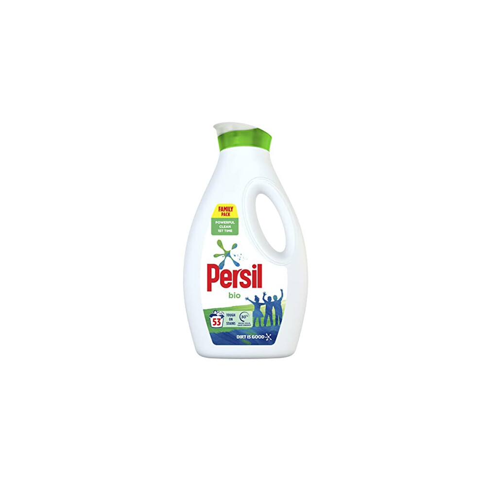New Persil Bio Laundry Washing Liquid Detergent, 1.43L 8.72E+12