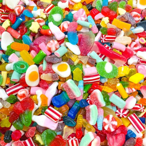 1kg Pick & Mix Sweets - Classic Retro Candy Selection - More than 20 Different Sweets 1
