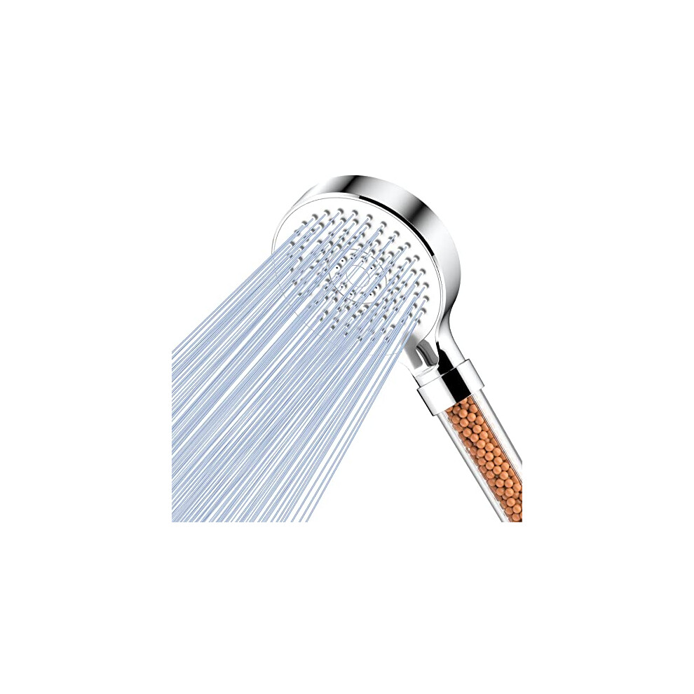 Shower Head, Magichome 5 Modes Filter Shower Head High Pressure, Universal Hard Water Softener Shower Head With Extra Replaceable Accessories 90513299