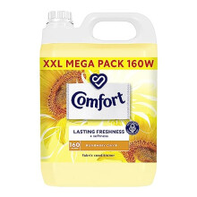 Comfort Sunshiny Days Fabric Conditioner with Stay Fresh technology for 100 days of freshness + fragrance* 160 wash 4800ml