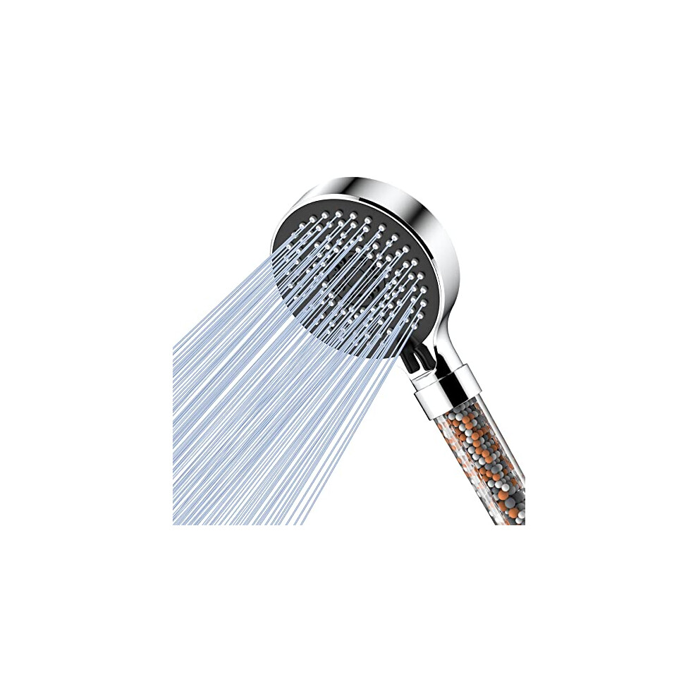 Shower Head, Magichome Upgraded Filter Shower Head High Pressure 5 Modes, Universal Hard Water Filter Shower Head With Extra Replaceable Accessories 90513268