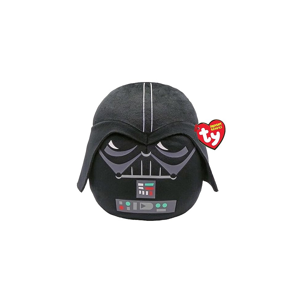 Ty Darth Vader Disney Star Wars Squish-A-Boos 10 Inches, Licensed Beanie Baby Soft Plush Toy, Collectible Cuddly Stuffed Teddy