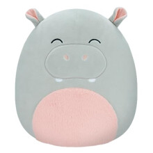Squishmallows SQCR04133 Harrison - Grey Hippo 12"