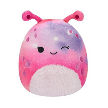 Squishmallows Original 7.5" Loraly - Winking Pink and Purple Alien - Add Loraly to your Squad, Ultrasoft Stuffed Animal Plush Toy, Official Kellytoy