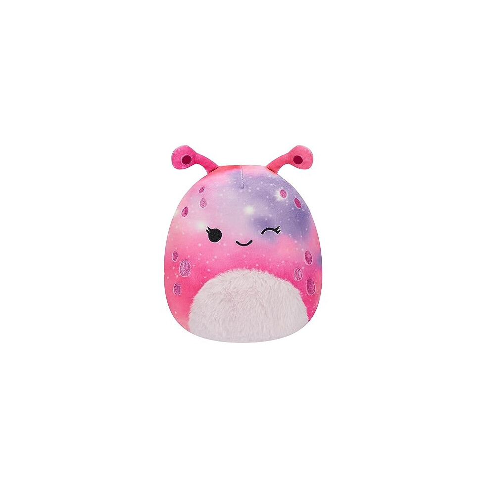 Squishmallows Original 7.5" Loraly - Winking Pink and Purple Alien - Add Loraly to your Squad, Ultrasoft Stuffed Animal Plush Toy, Official Kellytoy